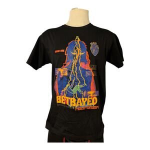 Betrayed Anime Graphic Tee – Black (Size L)